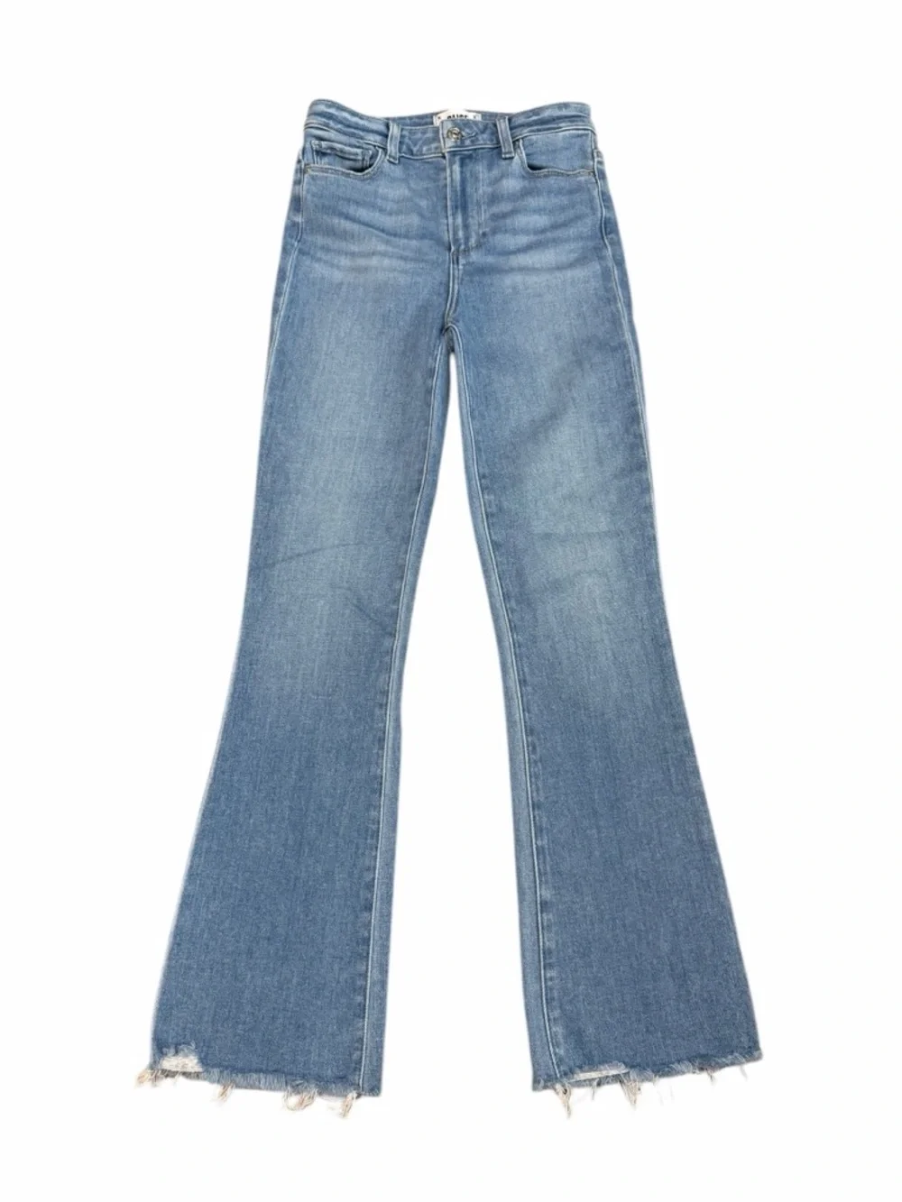 PAIGE Claudine High Rise Ankle Flare‎ | Darling with Siesta Hem | Size 25